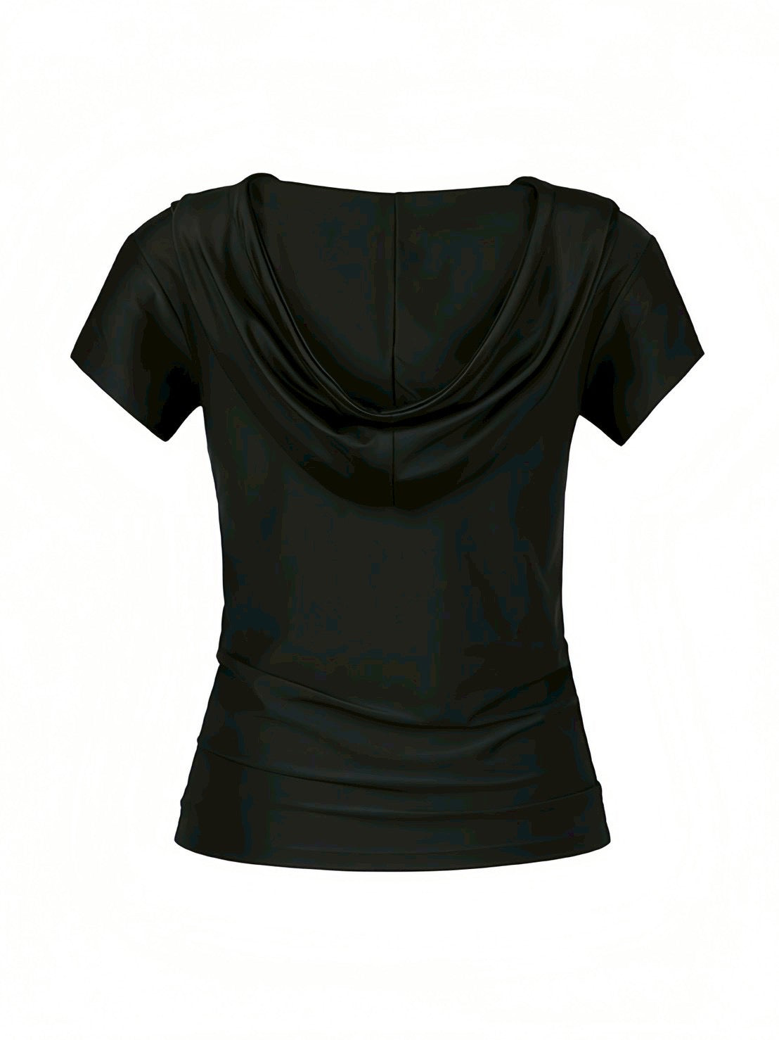 【ROCK CAKE】Shirring Hoodie Top