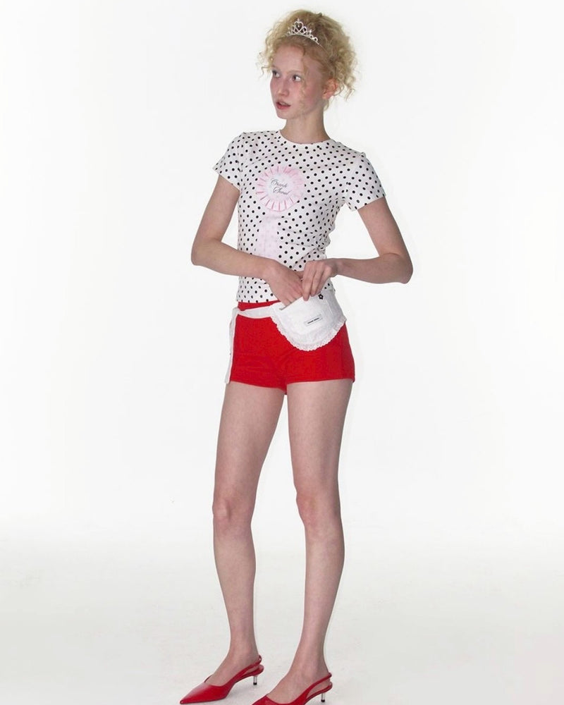 【CRANK】ROSETTE GRAPHIC TOP