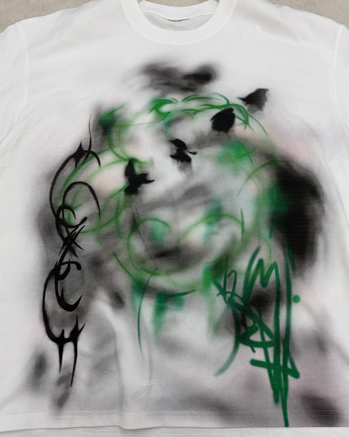 国際配送【Nerd out XU】haze drop graphic tee