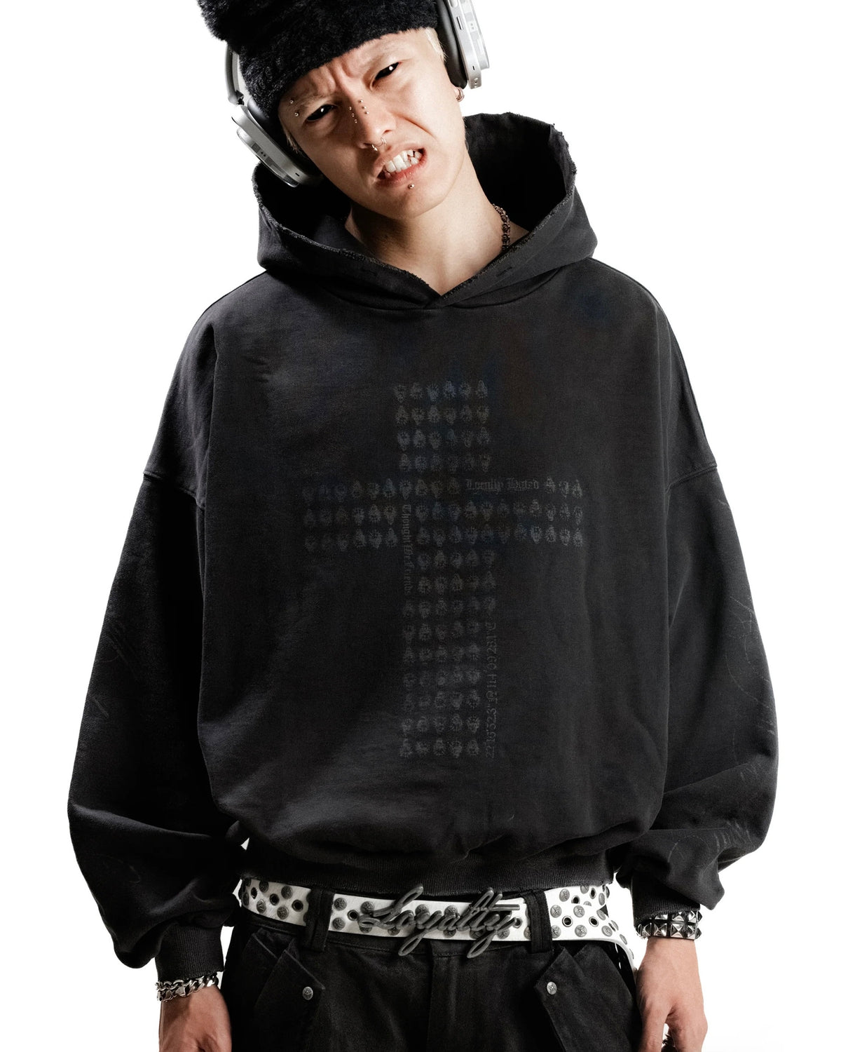 【Thought We Friends】Misa Printed Hoodie
