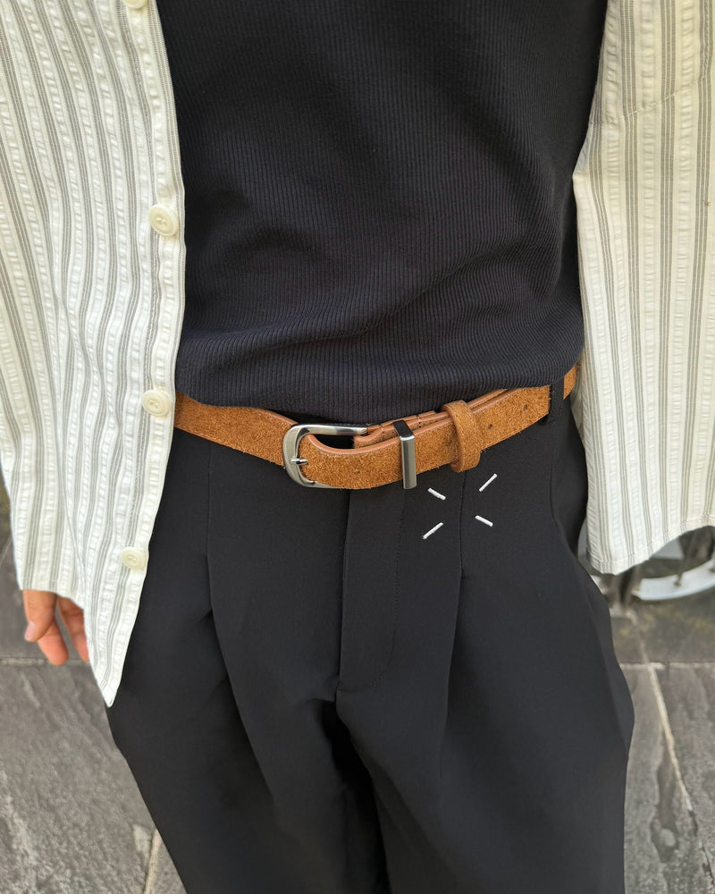 国際配送【RENOL】sprit leather belt