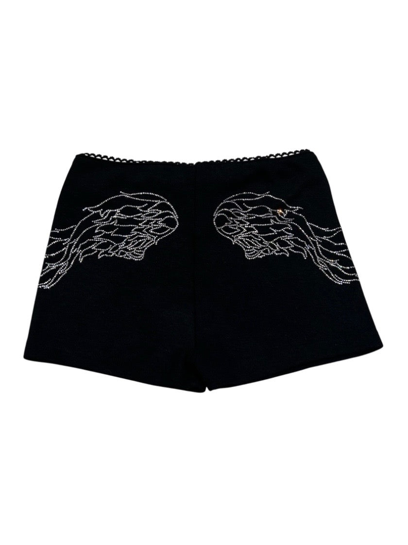 6/5 20:00発売 受注制【nmtc+】wings line stone short pants (3color)