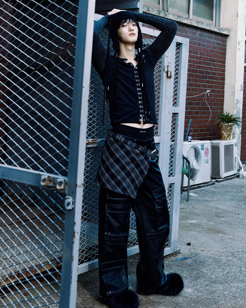 【LECYTO】Hook-Line Slim T-shirt