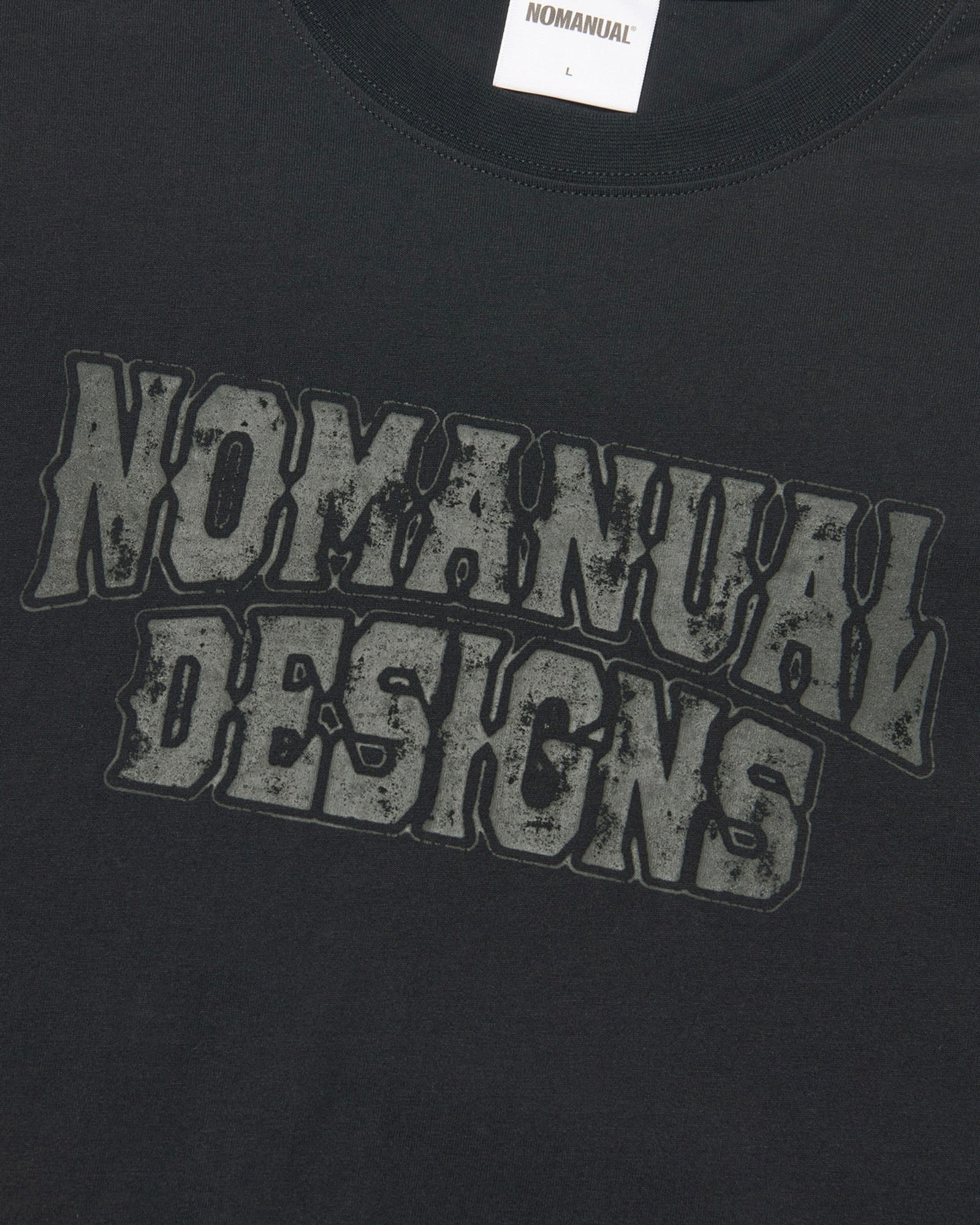 【NOMANUAL】STRIPE LAYERED LONG SLEEVE TEE