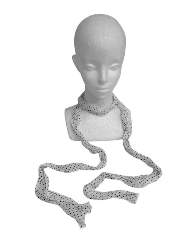 受注制【nmtc+】Chiffon Dot Scarf (2color)