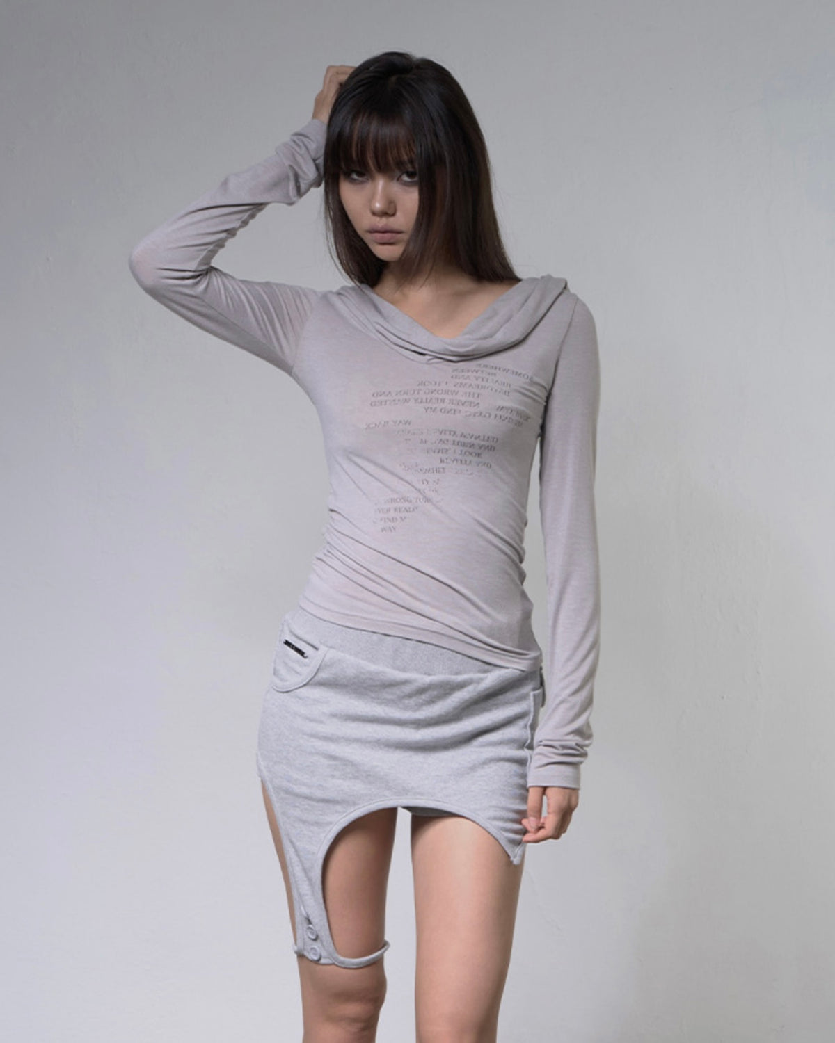 【FANCY CLUB】OVERLAY SHORTS