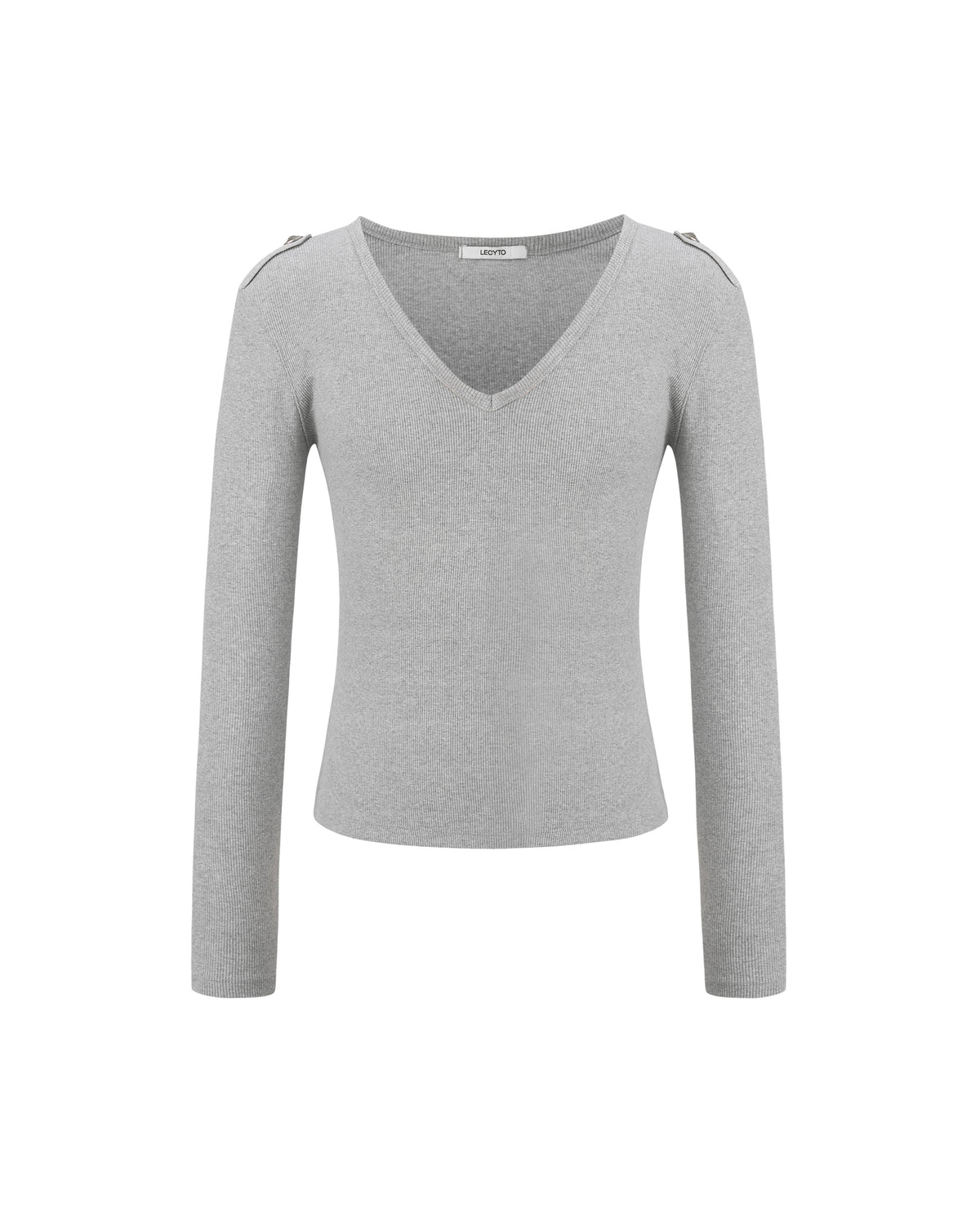 【LECYTO】Stray V-Neck Set