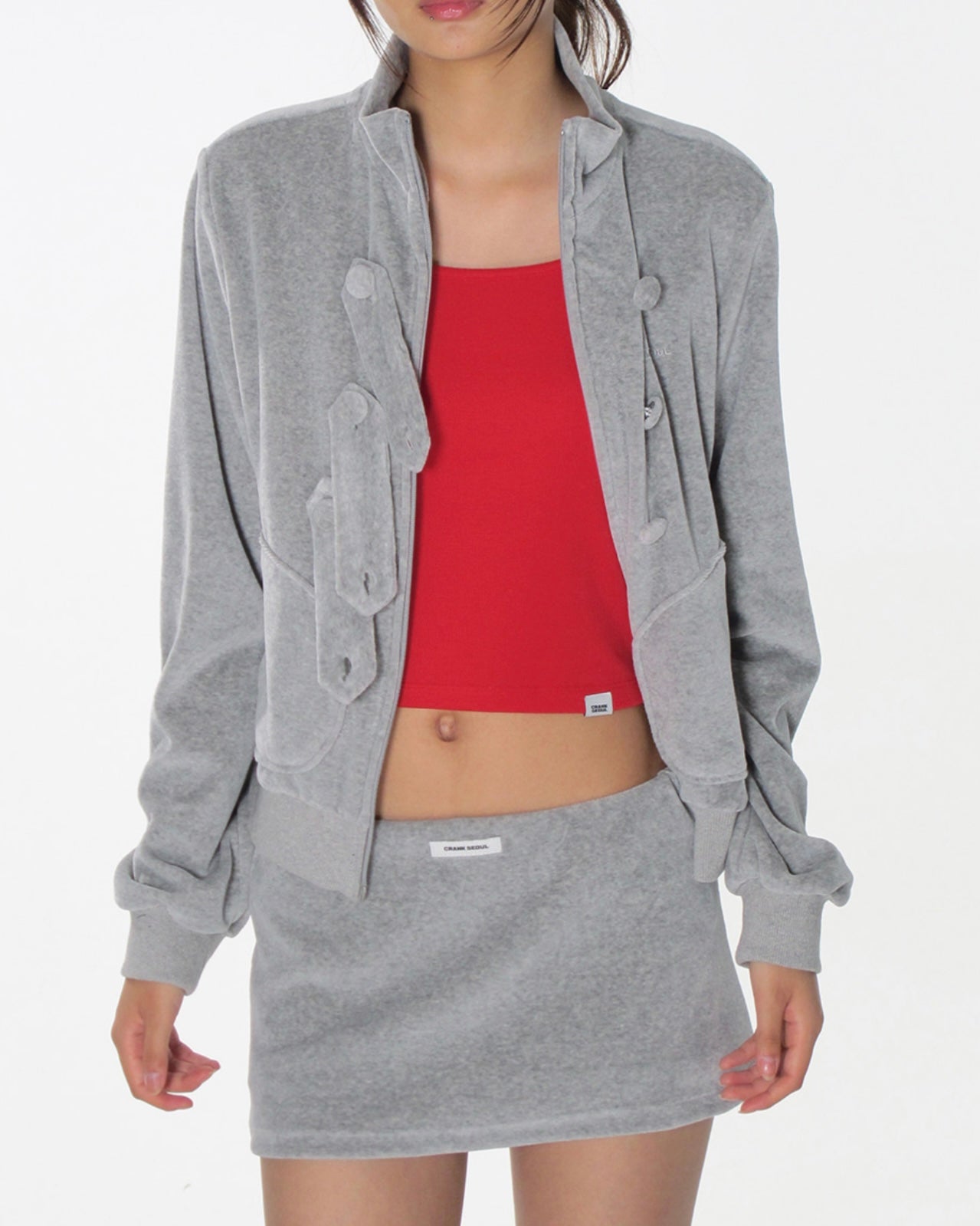 【CRANK】TERRY MICRO SKIRT