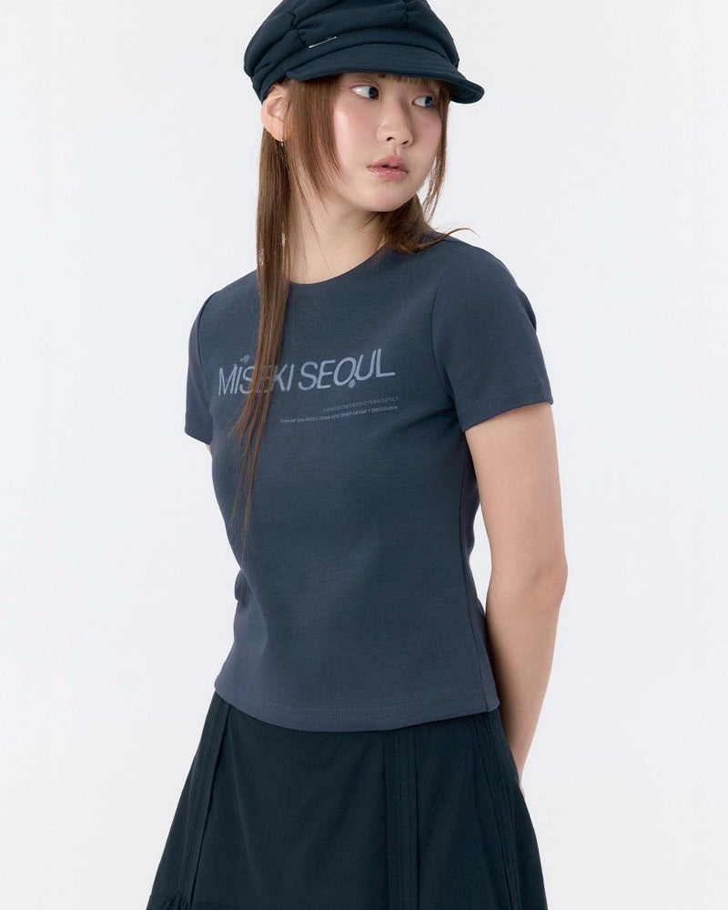 【Miseki seoul】Logo short sleeves