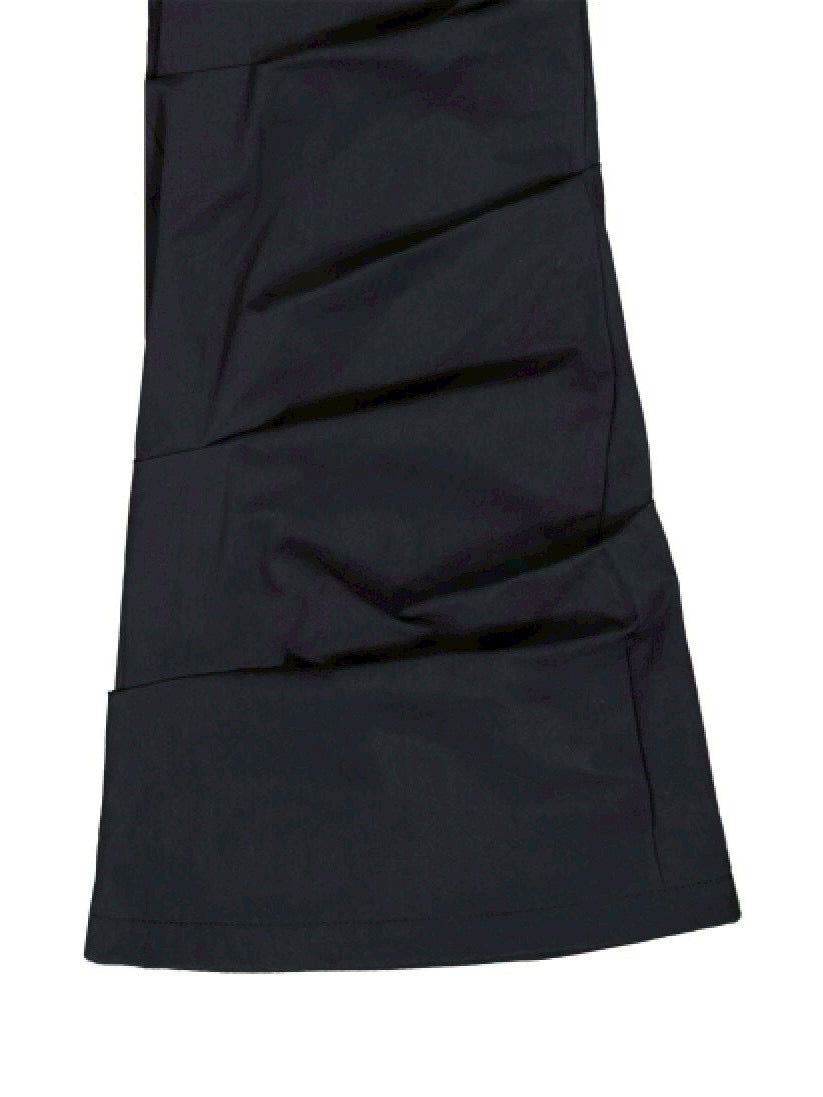 【ROCK CAKE】Shirring Pocket Flare Pants