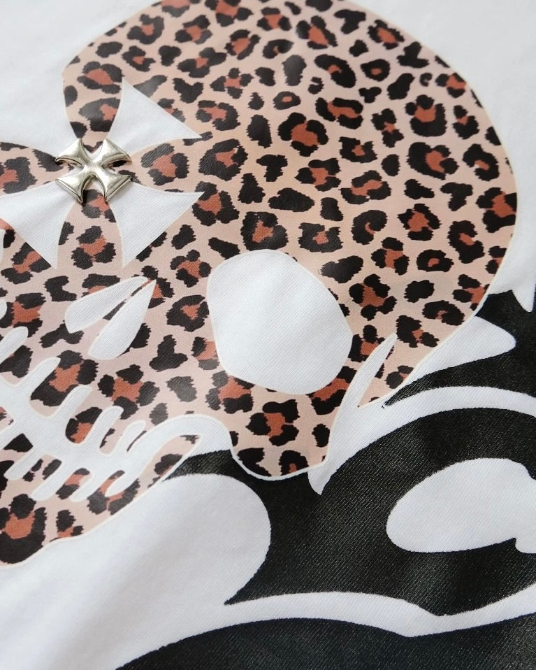 【LOWKEY CLUB】TRIBAL SKULL TEE