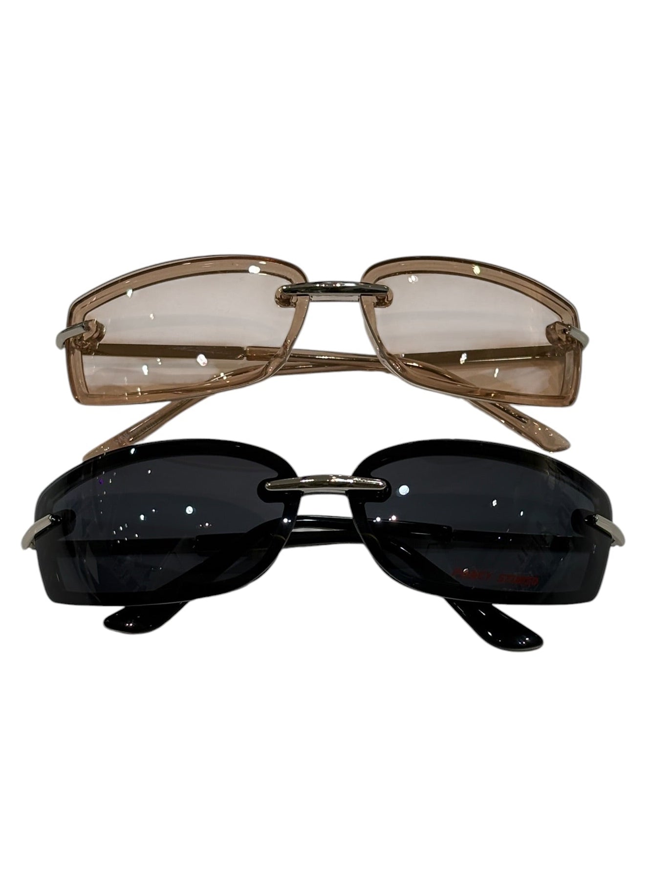 国際配送【Never mind the XU】slim shade sunglasses (2color)