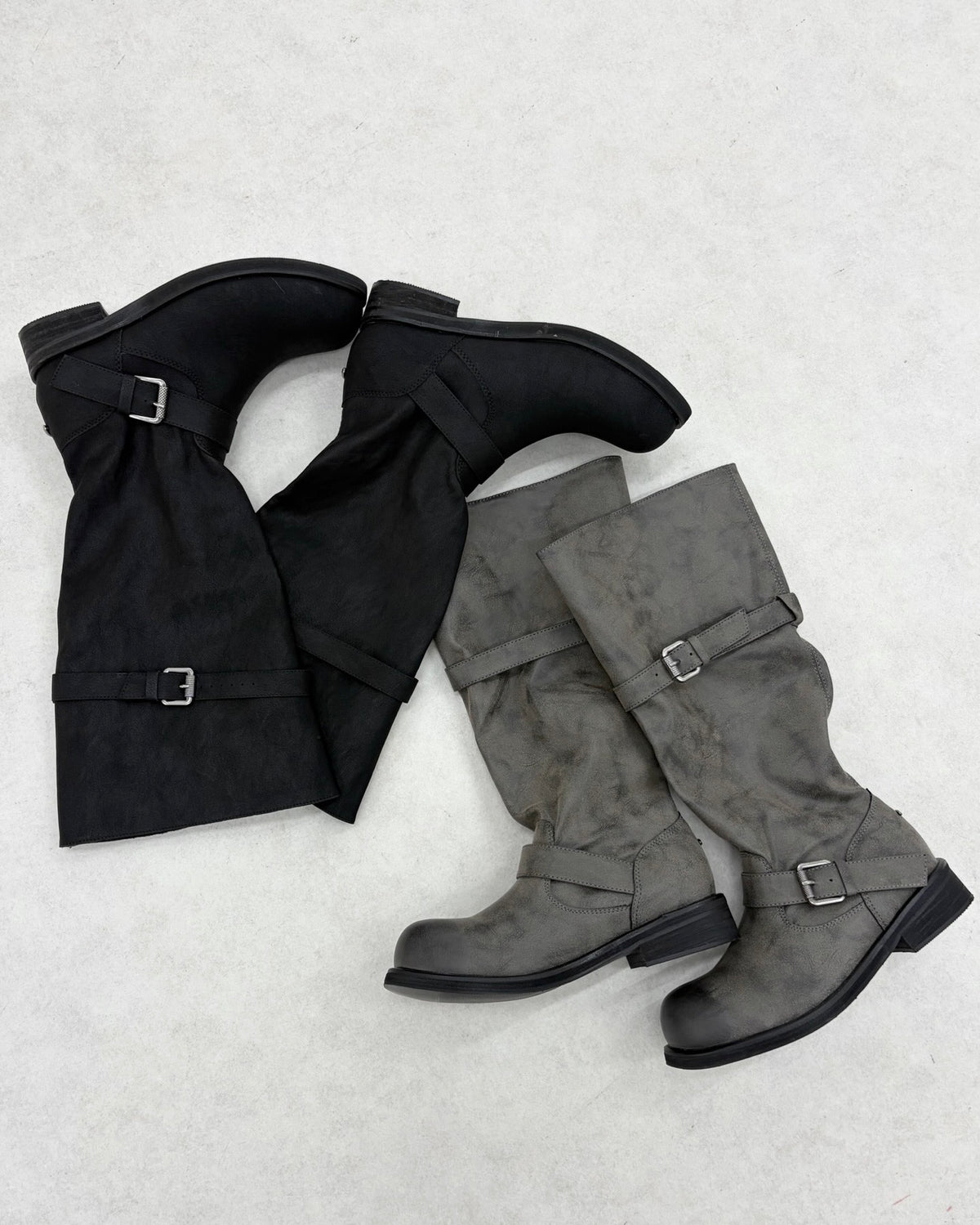 9/18 20:00 発売
国際配送【Nerd out XU】Long Engineer Boots
