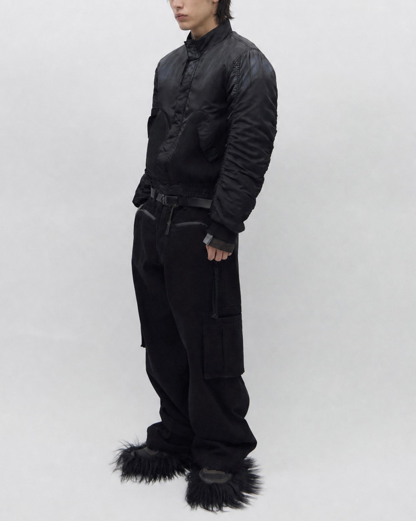 【BLR BLUER】Faded Gradient Bomber
