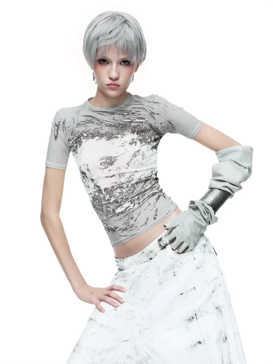 【EYE OF THE STORM】ETS TEE GREY