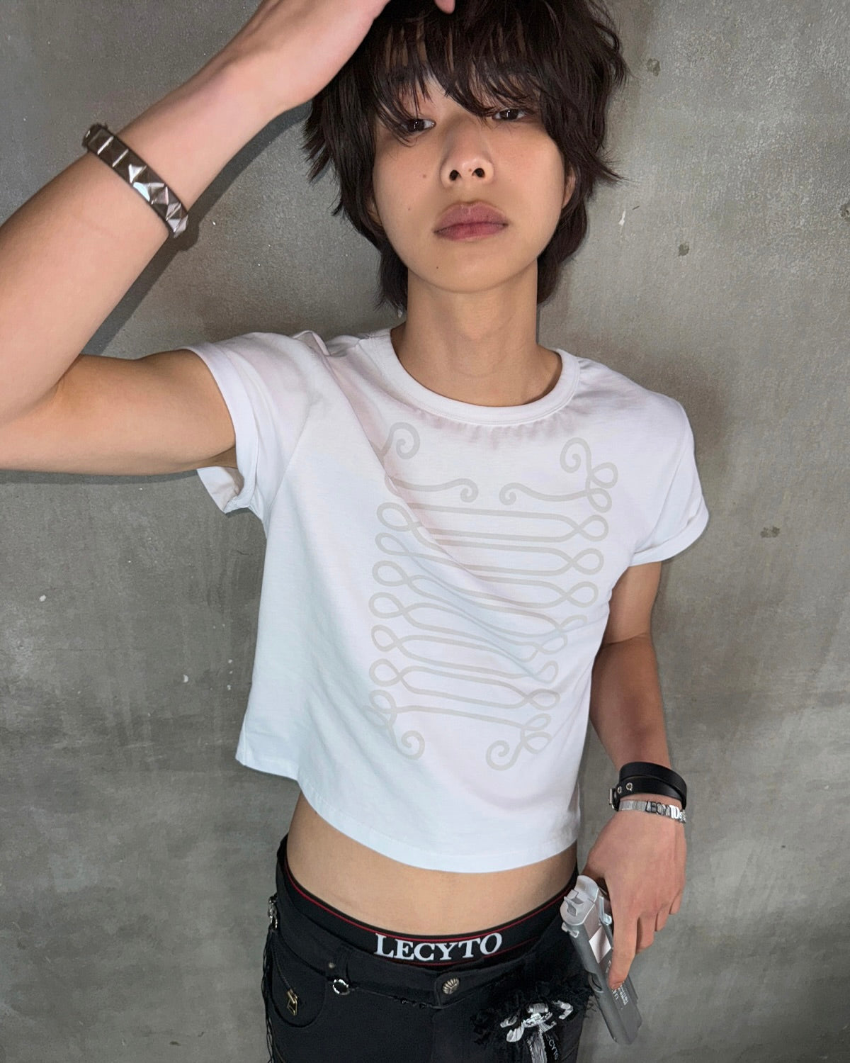 【LECYTO】Binary Hussar T-Shirt