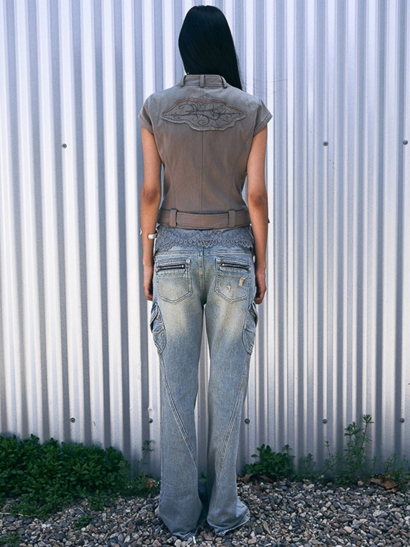 6/6 20:00発売【NOT KNOWING】Short Sleeve Double Jacket