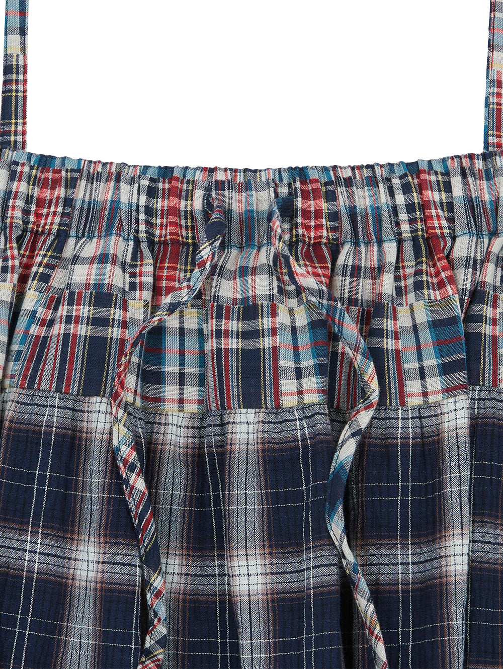 6/8 21:00発売【TUOMIO】2-WAY PATCHWORK SKIRT