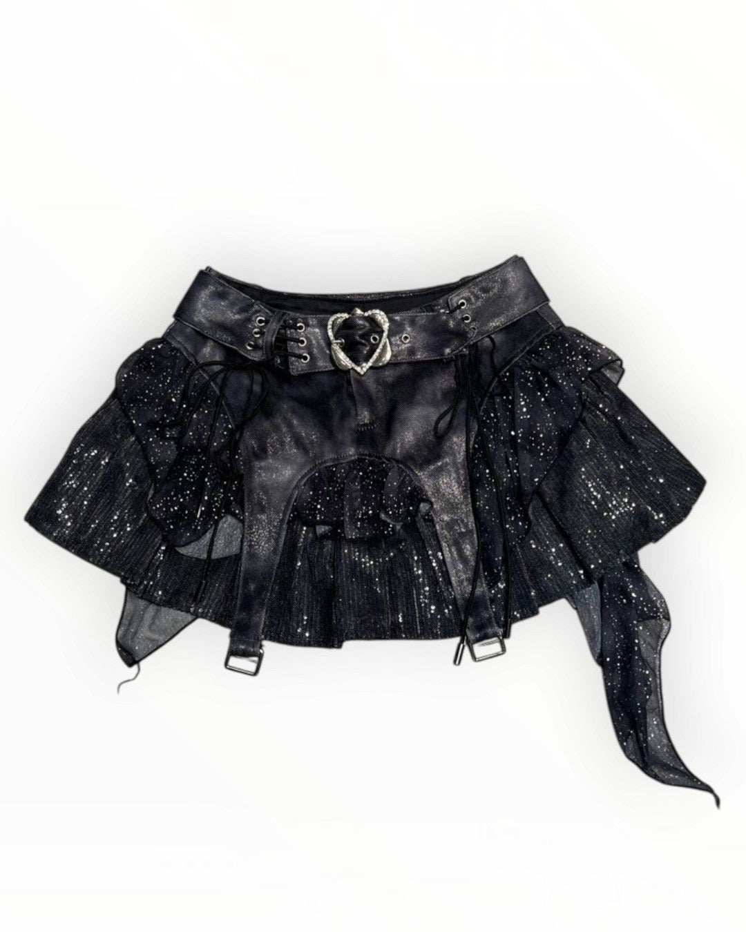 国際配送【BABY09】sequins garter belt skirt