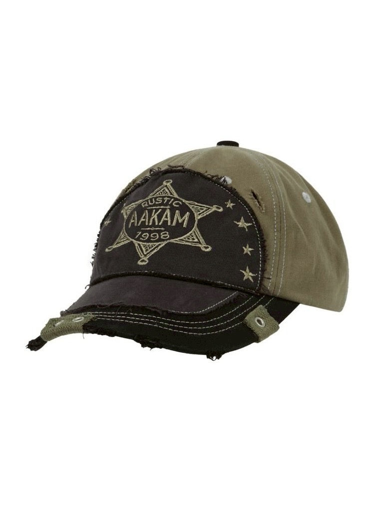【AAKAM】Rustic Sheriff Ball Cap