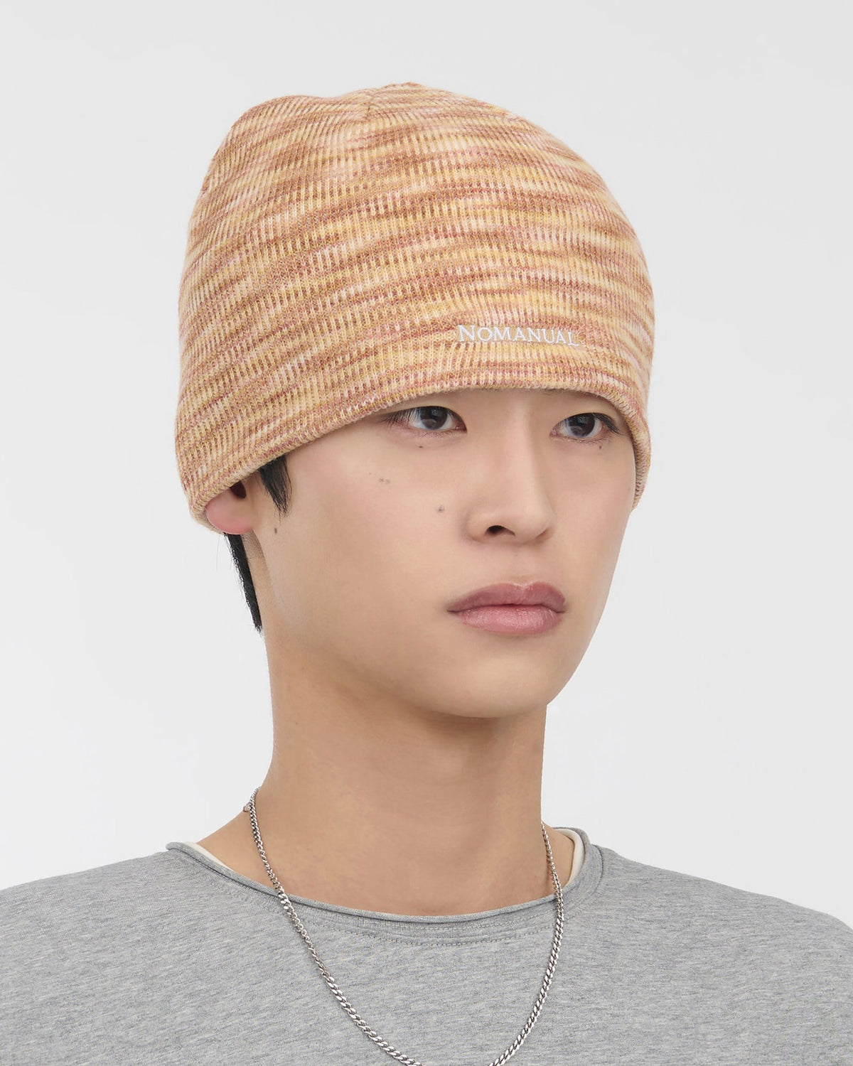 【NOMANUAL】NM MIXED BEANIE
