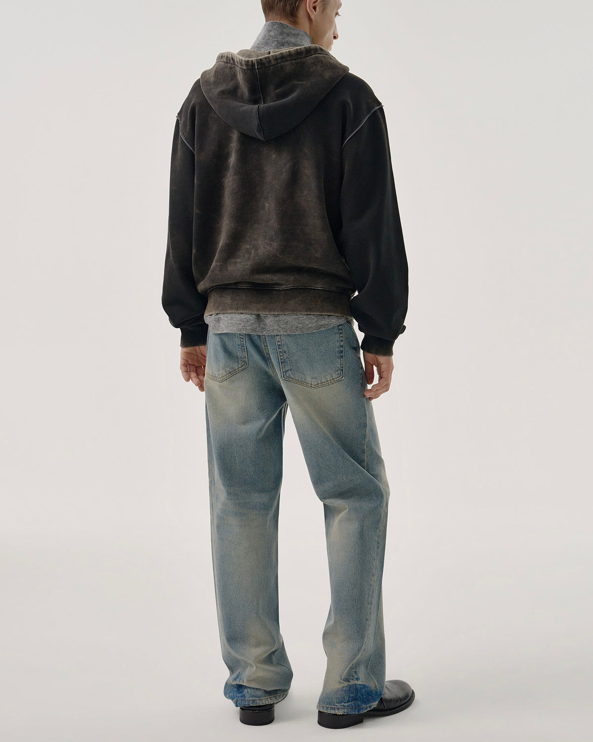 【MMIC】SHADE LAYER ZIP-UP HOODIE