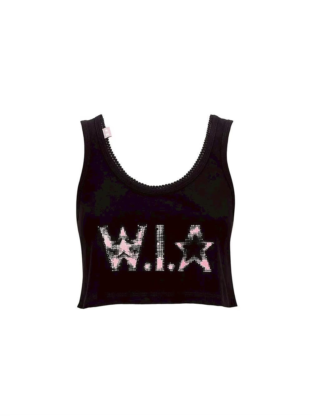 【W.I.A】SMASHED STAR CROP TANK