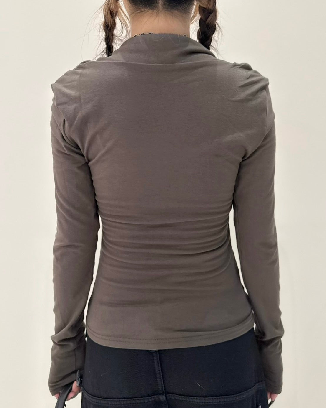 大阪店 WEB限定 受注制【Never mind the XU】Noir Napoleon Long Sleeve Tee