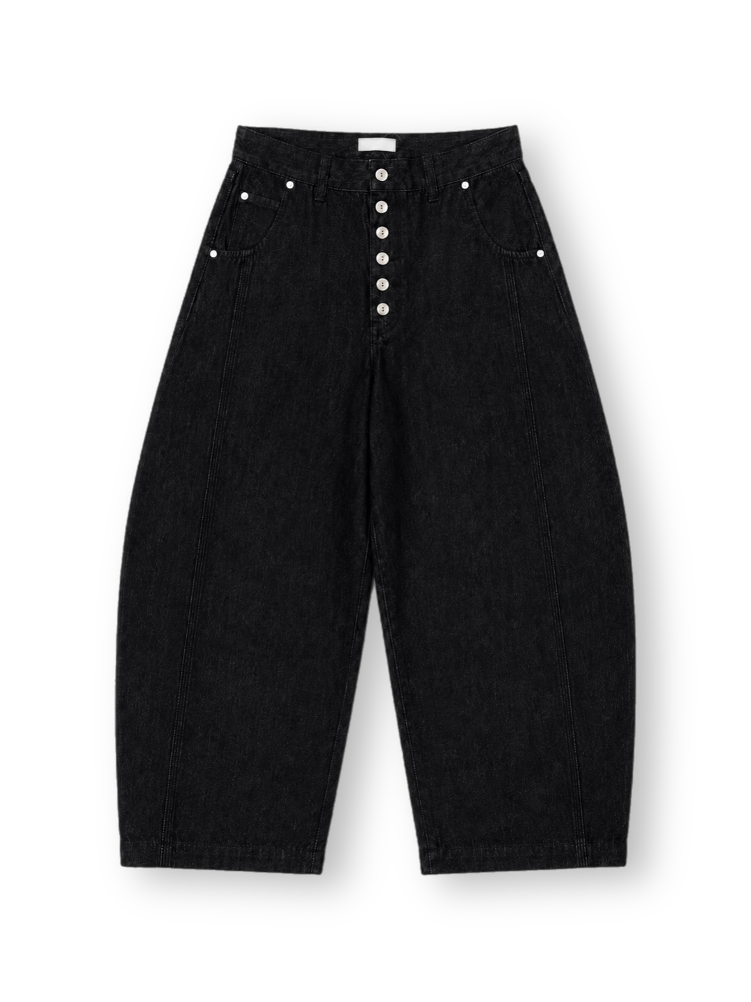大阪店WEB限定受注制【Chikashitsu +】button fly ballon denim pants (2color)