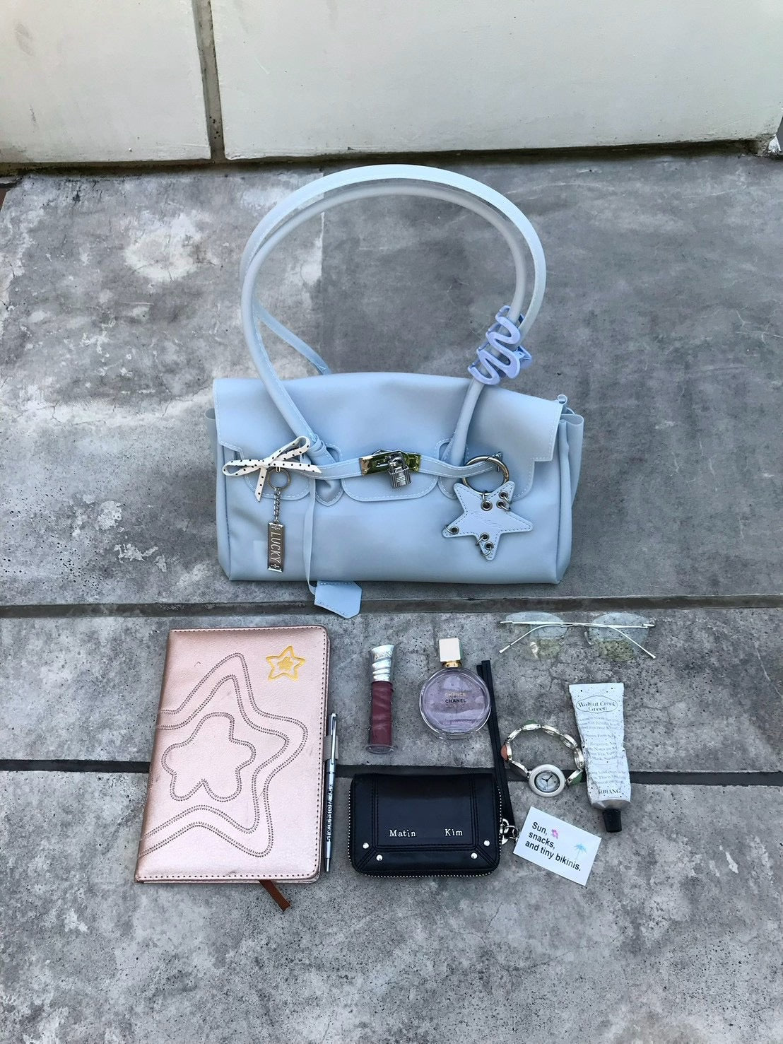 受注制【OaKS】jelly hand bag 2 (5color)