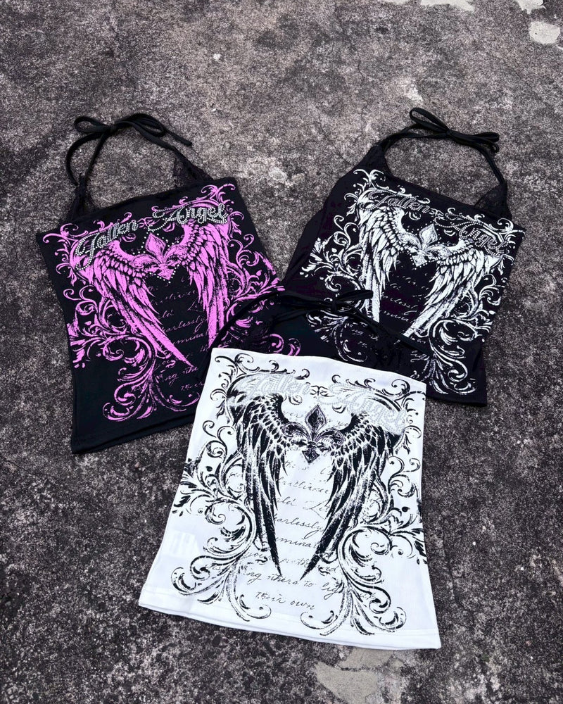 国際配送【BABY09】Gothic layered camisole (3color)
