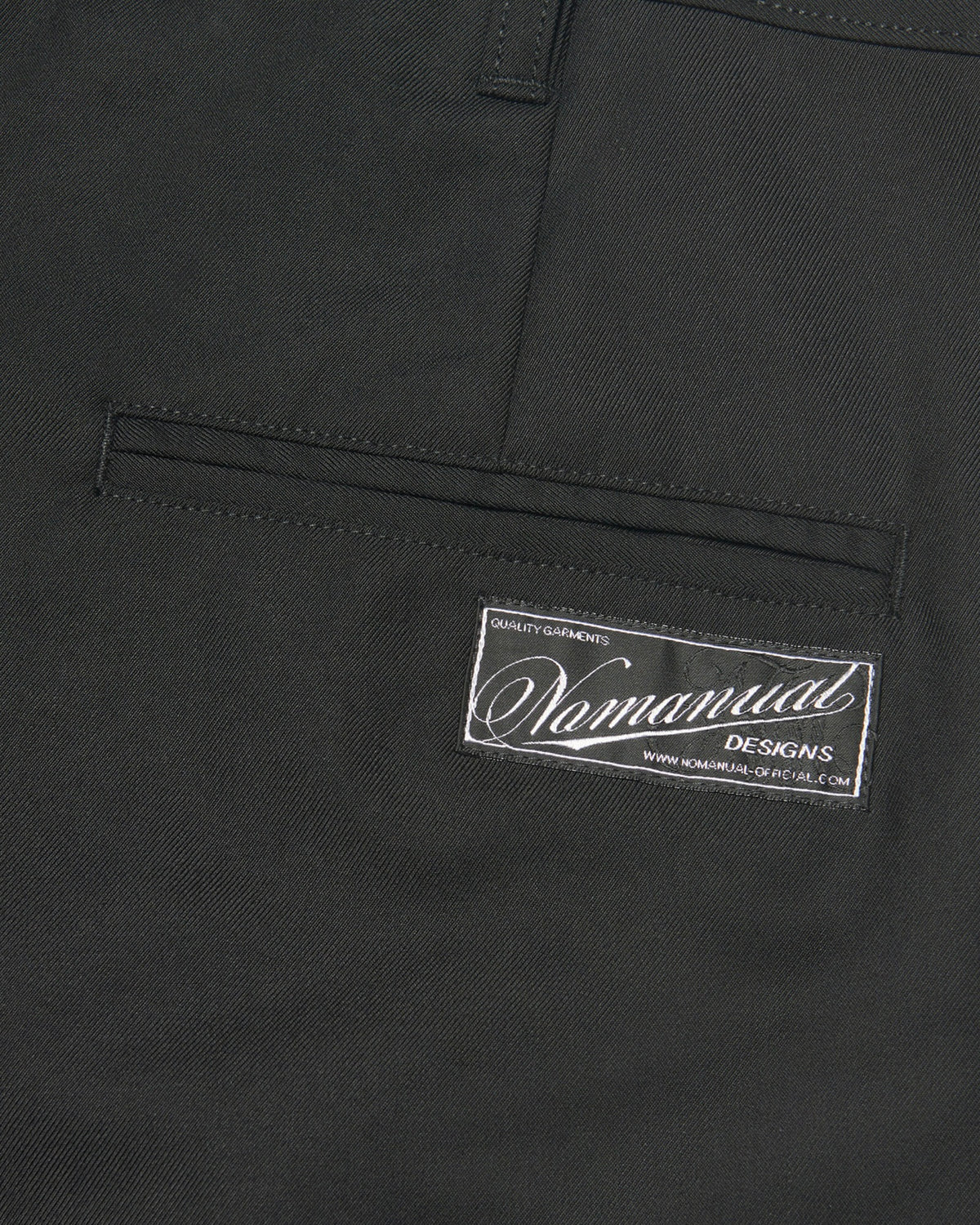【NOMANUAL】ONE TUCK PLEATED PANTS