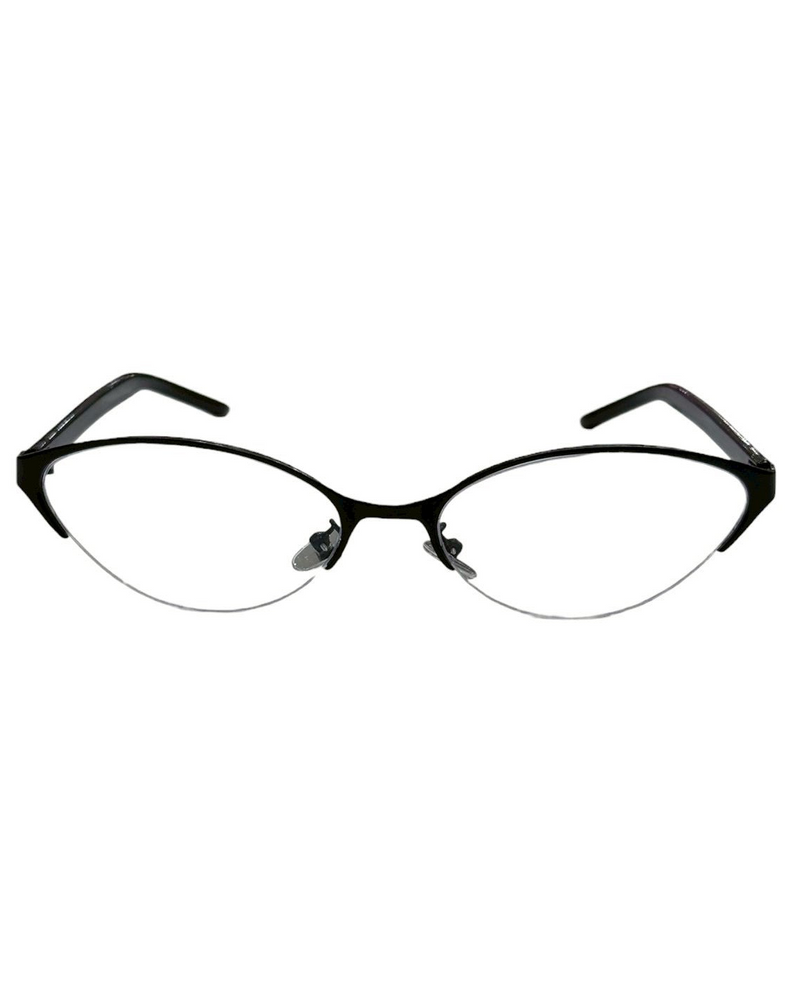 受注制【nmtc+】Stitch Metal Frame Nerd Glasses (2color)