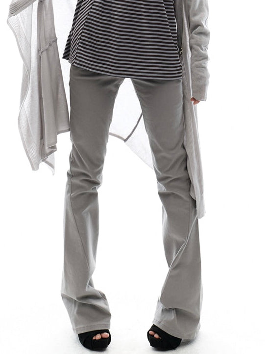 【OJOS】Star Trim Bootcut Trousers