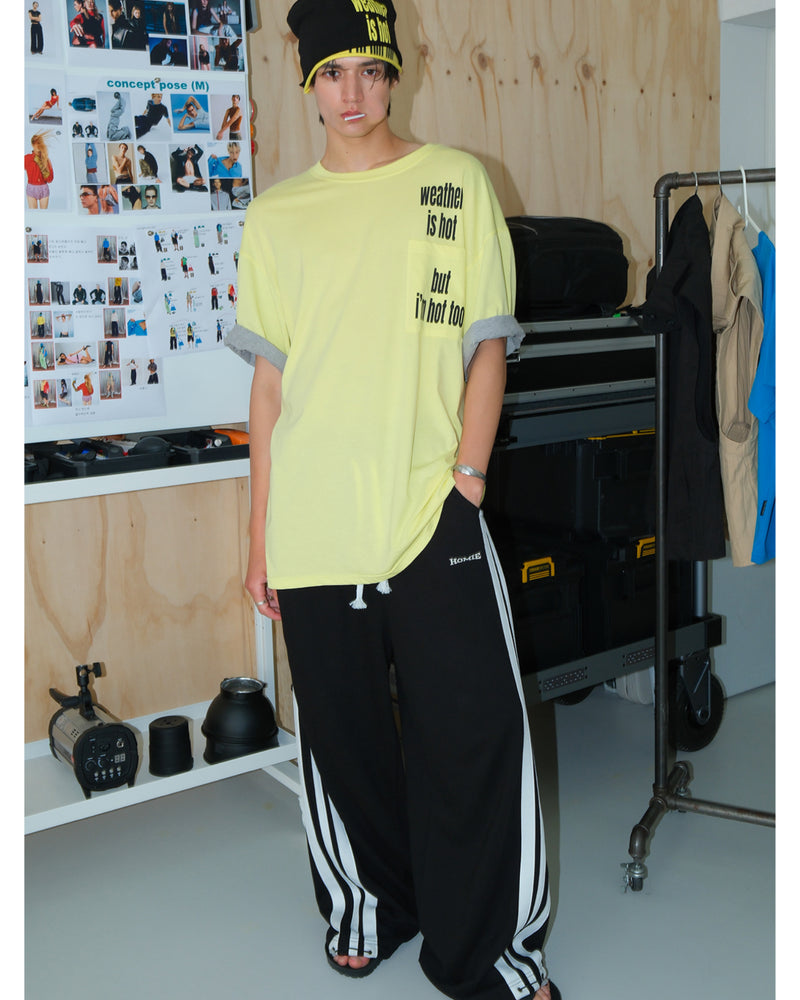 【ESC STUDIO】two sleeve hot t-shirt