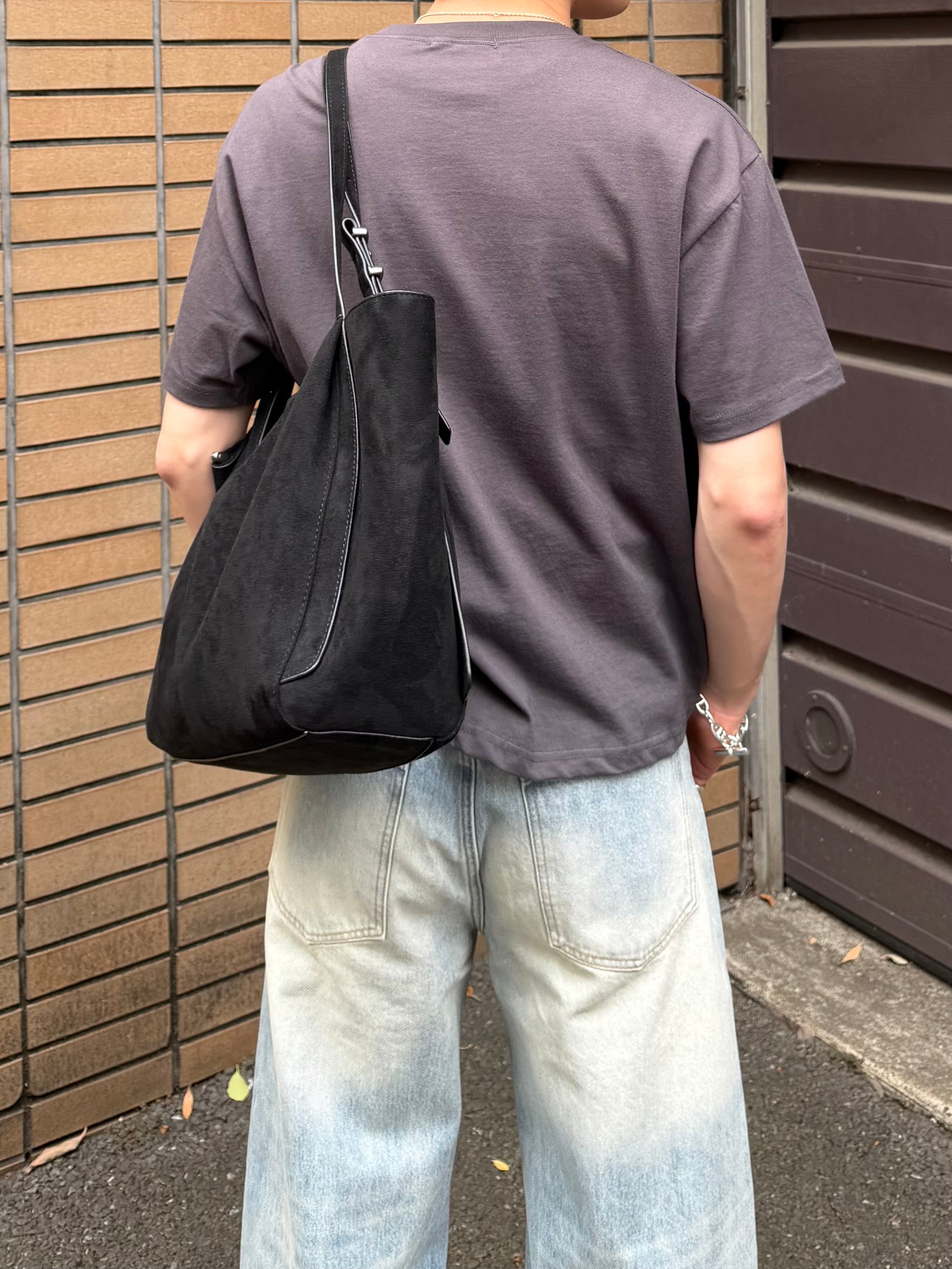 東京店WEB限定受注制【Chikashitsu +】cropped box tee (4color)