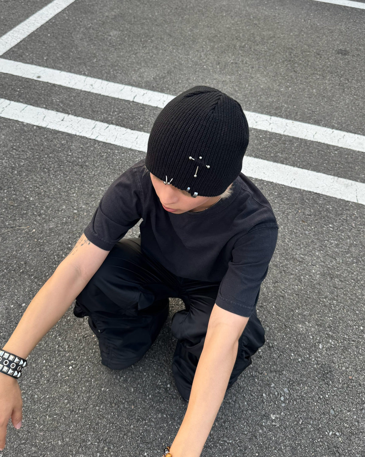 国際配送【RENOL】pierce beanie