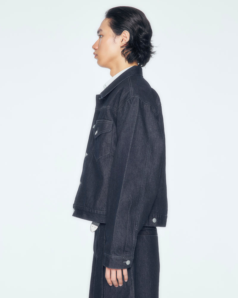 【CS】denim short jacket