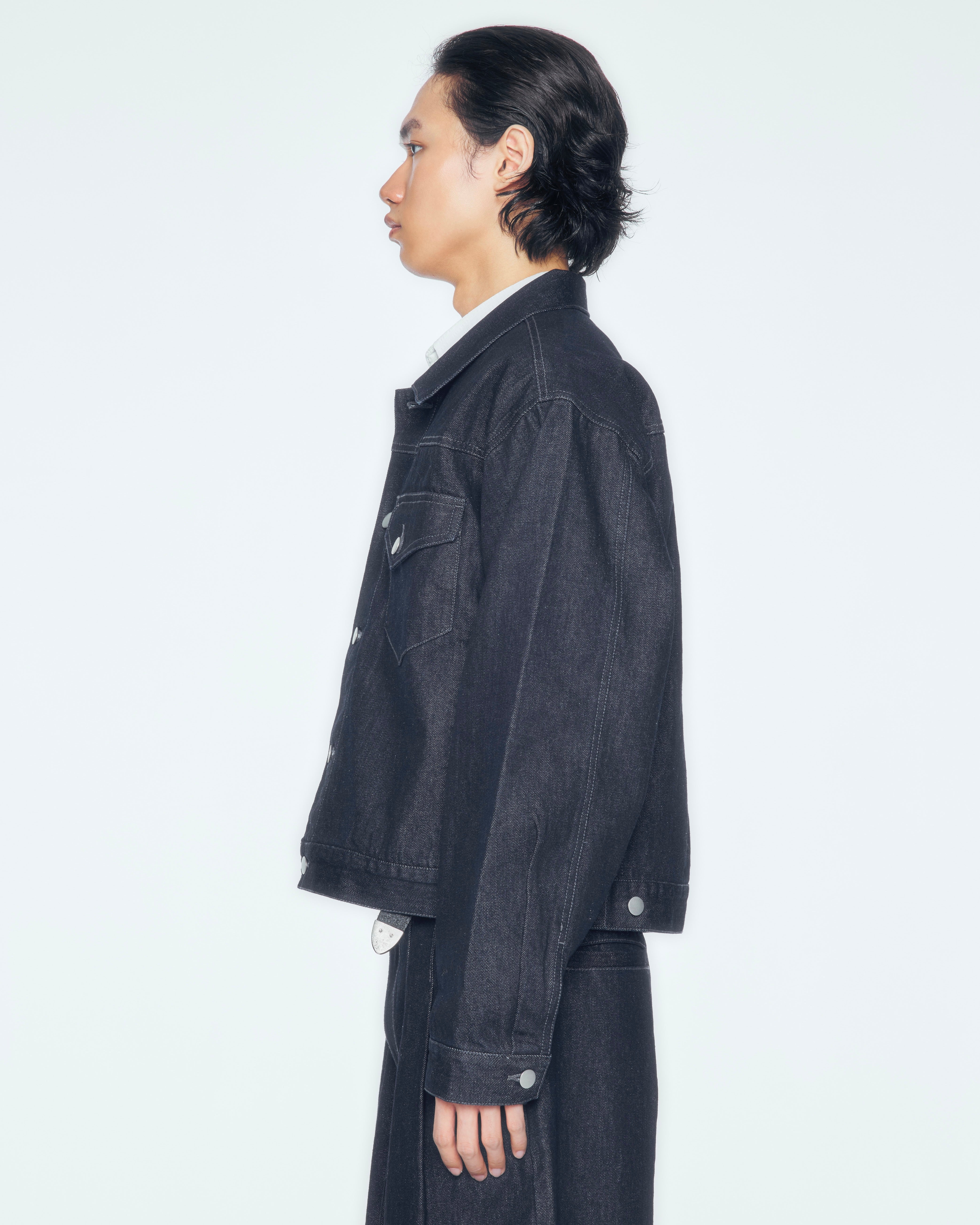 【CS】denim short jacket