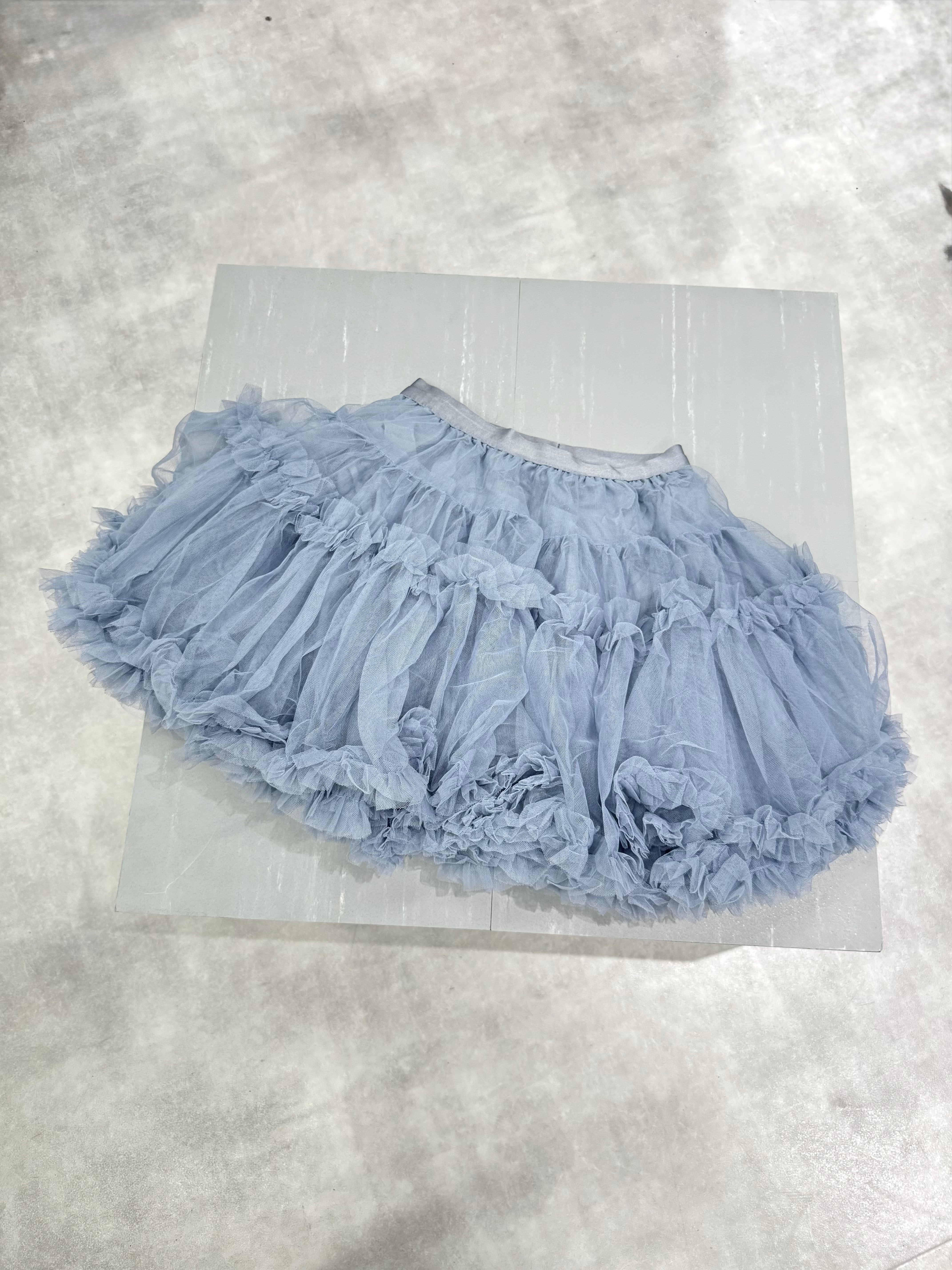 7/17 20:00 発売 国際配送【Nerd out XU】volume frill skirt (4color)