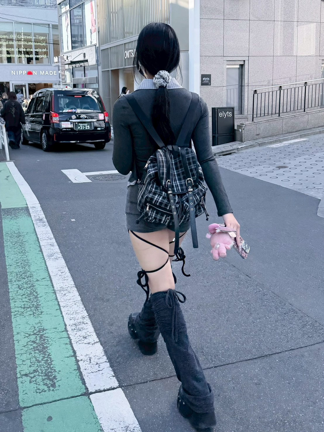 【nmtc +】ribbon legwarmer (3color)