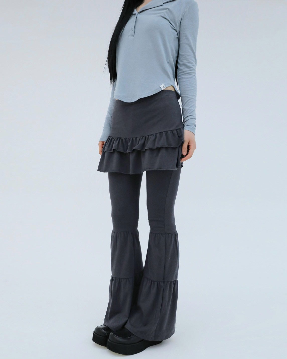 【Uglyshadow】CANCAN SKIRT PANTS