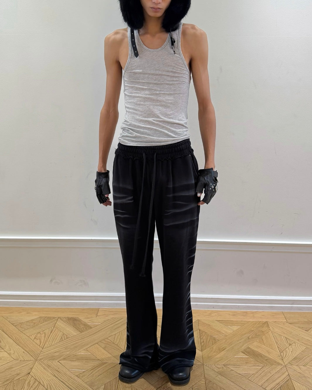 【LECYTO】Dirty Flare Sweatpants