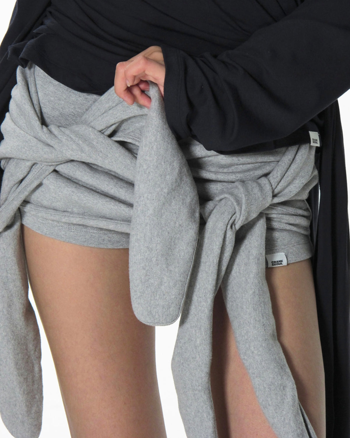 【CRANK】DOUBLE TIED MICRO SHORTS