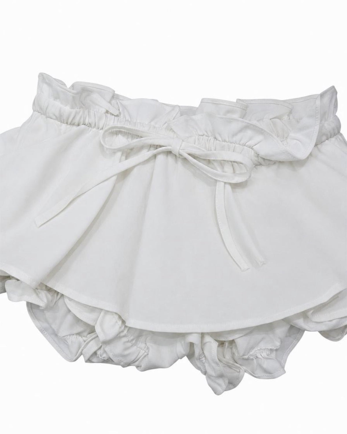 受注制【nmtc+】Frill balloon mini skirt (2color)