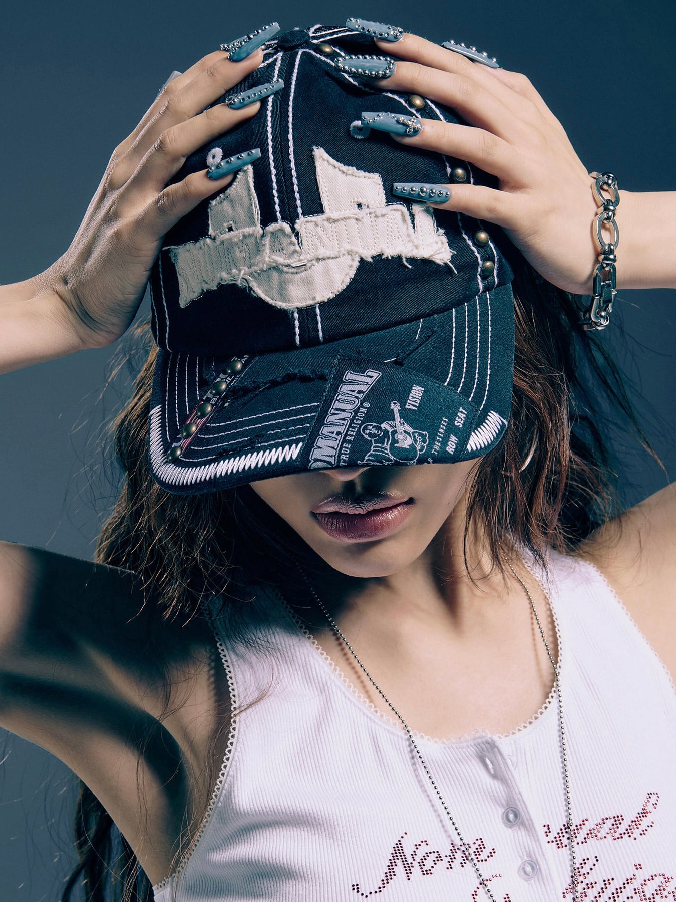 【NOMANUAL×TRUE RELIGION】NO RELIGION PATCH WORK BALLCAP