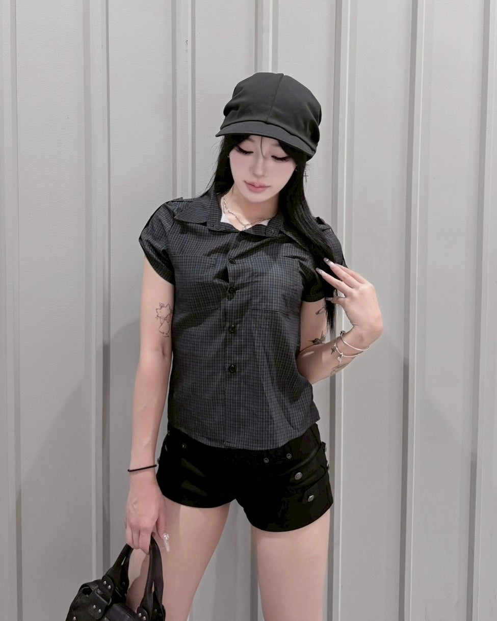受注制【nmtc+】Napoleon Button Shorts
