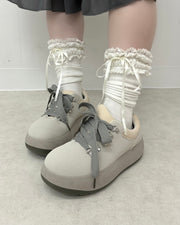国際配送【Nerd out XU】pebble sole shoes