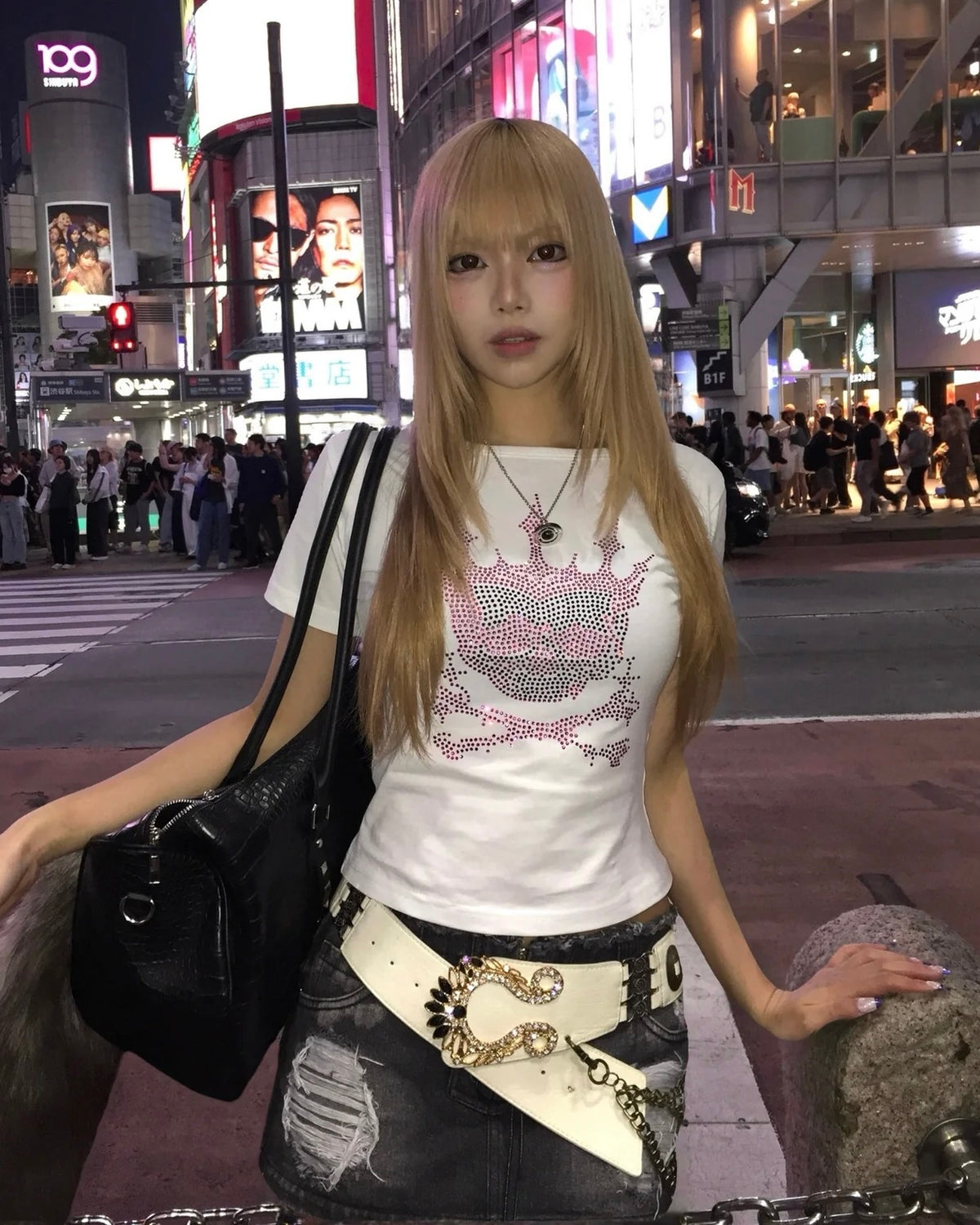 【TYPE SHADE】TYPE BLOKEN HALO SKIRT