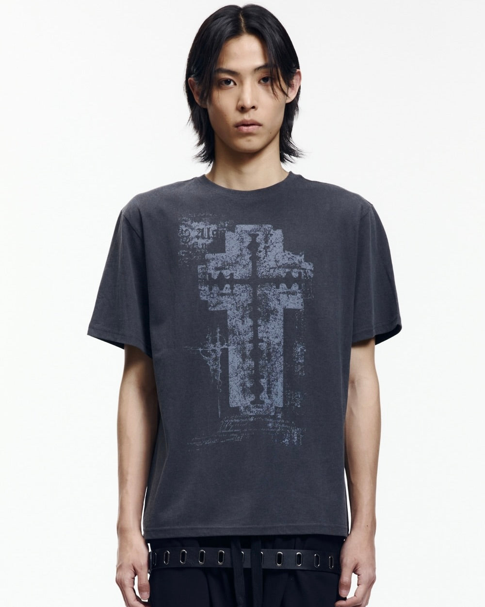 【AAKAM】Razor Cross Half Top
